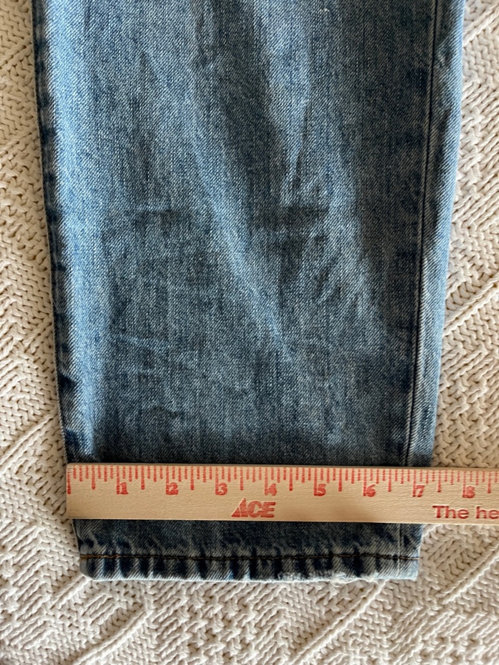 Madewell The Slouchy Boyjean in Riverspring Wash Sz 28 - Picture 13 of 16